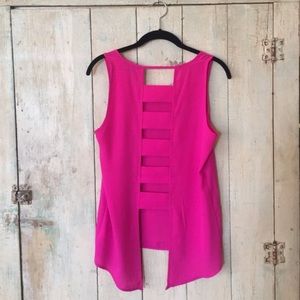 Express Hot Pink Tank— Never Worn